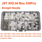 JST Box SH1.0/MX1.25/PH2.0/XH2.54/VH3.96/SM2.54/SYP Pitch Connector Terminal Kit SMD/Straight/Right Angle Type DIY