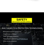 LiitoKala Lii-600 4 Bay LCD Smart Charger 3A Fast Charging 18650 21700 26650 26700 Li-ion NiMH AA AAA C Capacity Tester
