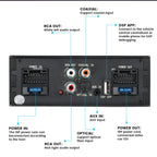 Audio DSP Digital Processor 4x50W High Power Amplifier for Honda KIA Toyota Android Car Radio Sound Upgrade Subwoofer APP Adjust