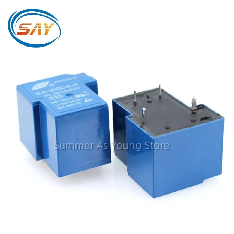 1PCS Power relay SLA-05VDC-SL-A SLA-12VDC-SL-A SLA-24VDC-SL-A -C T90 30A 4/5/6PIN 5V 12V 24V 48V Time Relay