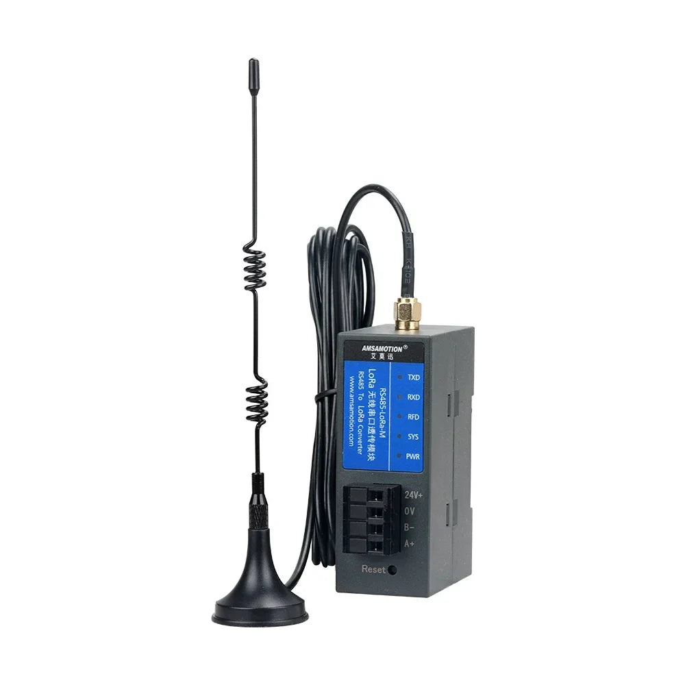 RS232/485-LORA RS422 Wireless PLC Long Rage Radio Communication Module RS485 to LR100 Signal Converter Spread Spectrum