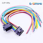 10PCS Molex 3.0mm 20cm 20AWG Double Row Micro 5557 5559-3.0 Male Female Air Docking Electronic Cable 43025 43020 Terminal Wire