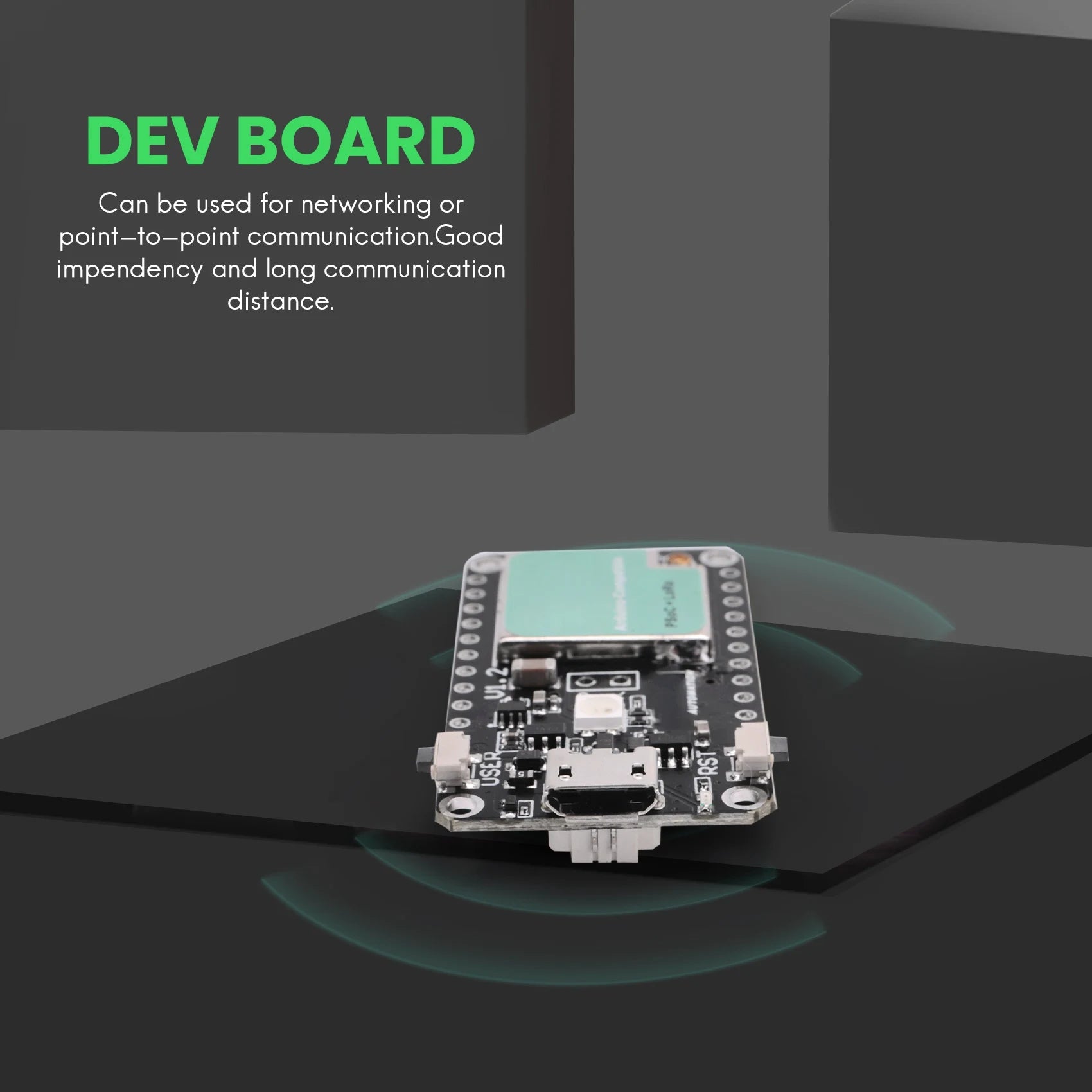 A98Z SX1262 Lora Module 868 915 Mhz Lorawan Iot Development Board ASR6501 MCU 128 KB Flash With Antenna For Arduino