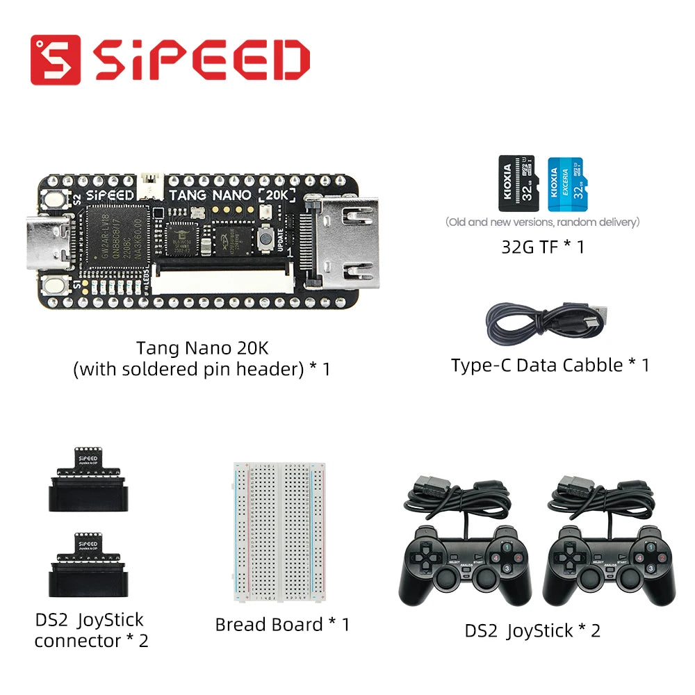 Sipeed Tang Nano 20K Game Kits FPGA RISCV Linux Development Board