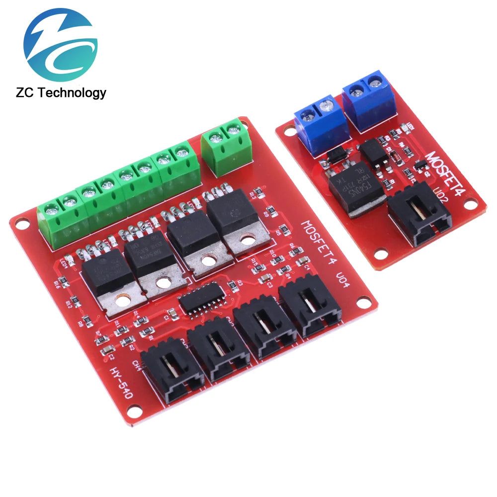 1 / 4 Channel one Four Route MOSFET Button IRF540 V4.0+ MOSFET Switch Module for Arduino Isolated power module
