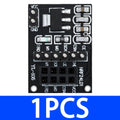 8Pin NRF24L01 Socket-Type Adapter Board 1PCS - Wireless Transceiver Module Carrier | For 51 MCU Projects