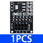 8Pin NRF24L01 Socket-Type Adapter Board 1PCS - Wireless Transceiver Module Carrier | For 51 MCU Projects