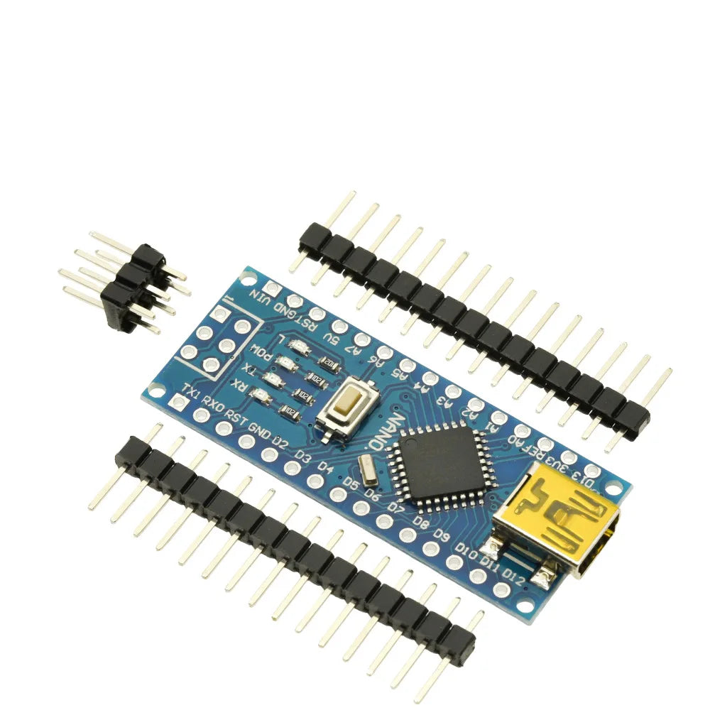 1-10PCS Nano V3.0 ATmega328P/PB CH340 USB Module, Mini Arduino Compatible Board with Bootloader for DIY Electronics Projects