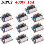 DC 400W 15A Step-up Boost Converter Constant Current Power Supply LED Driver DC8.5V-50V to DC10V-60V Voltage Charger Step Up Mod