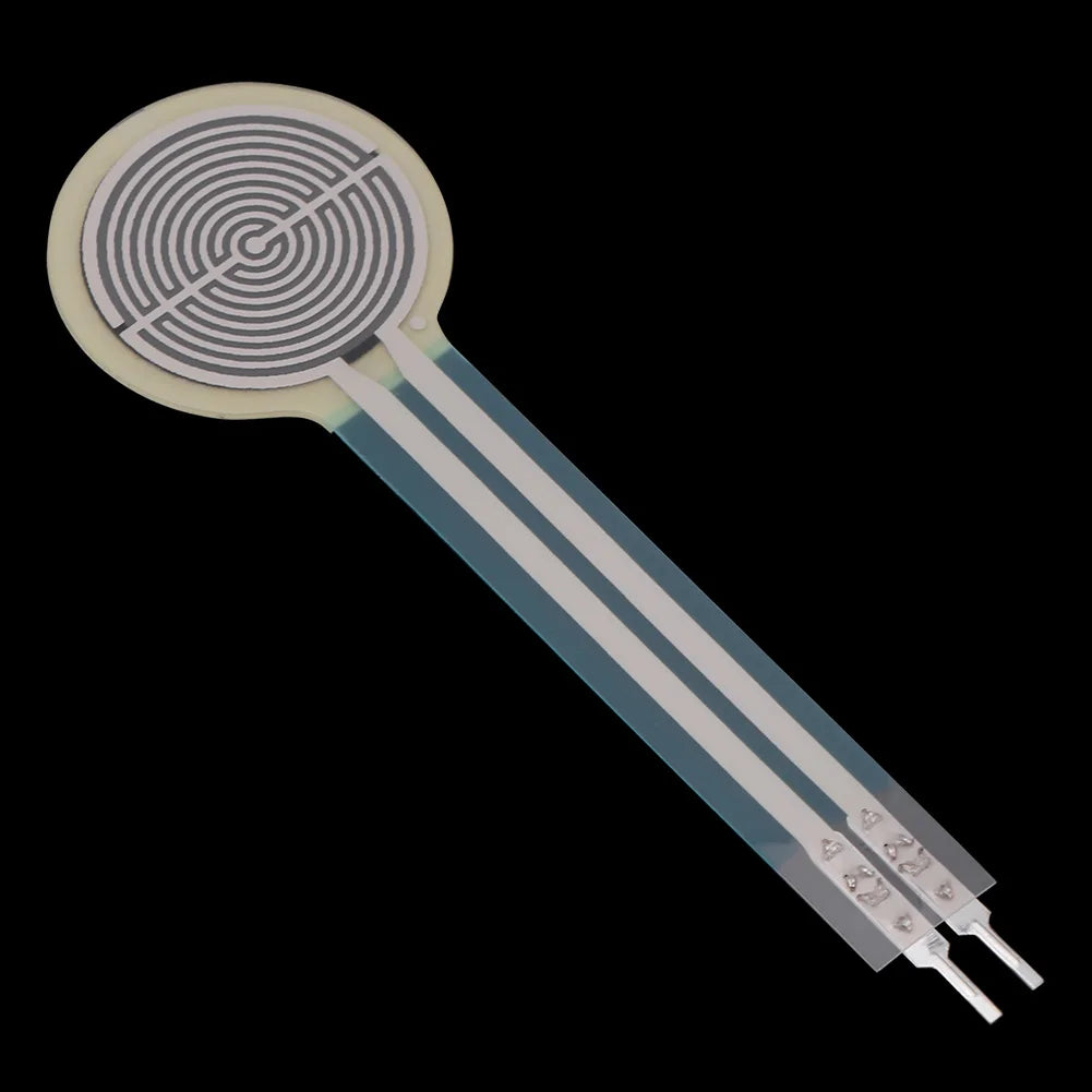 FSR402 Resistive Thin Film Pressure Sensor Compatible With Long Tail Sensing Range Of 0g-10kg Sensing Area 1.27cm / 0.5"
