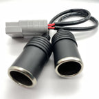 Robust For Anderson Connector 50Amp to 16A Female Socket Adapter for Powering Vehicle For Refrigerators and Compressors