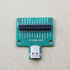 1Pce USB 3.1 Type-C Cable Test Board 24 PIN Type-C Female Plug Jack to DIP Adapter Connector Welded PCB Converter Pinboard