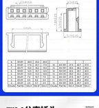 10PCS 1.0 1.25 1.5 2.0 2.54 SH/JST/ZH/PH/XH 1.0MM 1.25MM 2.0MM 2.54MM Female Plug Connector To Dupont Line/Wire 1P Cable 2/3/4P