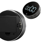 Magnetic Kitchen Timer Digital Timer Kitchen Shower Study Stopwatch LED Counter Alarm Remind Manual Electronic Countdown