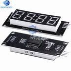 TM1637 LED Display Module 4 Digit Time Indicator Tube 7 Segment Digital Indicator Tube 0.56 Inch Digital LED Module