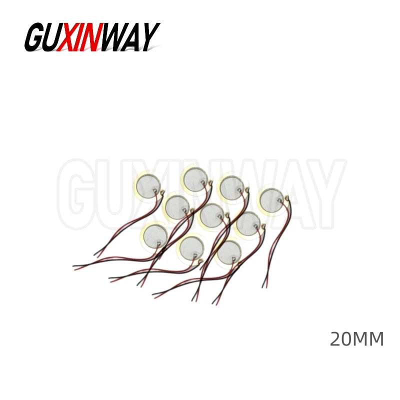 Buzzer Piezo Elements Sounder Sensor Trigger Drum Disc With Wire for Loudspeake 12MM 15MM 18MM 20MM 27MM 35MM 50MM