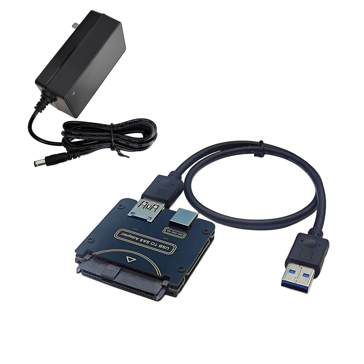 USB To SAS Hard Drive Easy Drive Cable 29PIN Hard Drive Solid State SSD Expansion Card SATA 22PIN to SAS Adapter Card