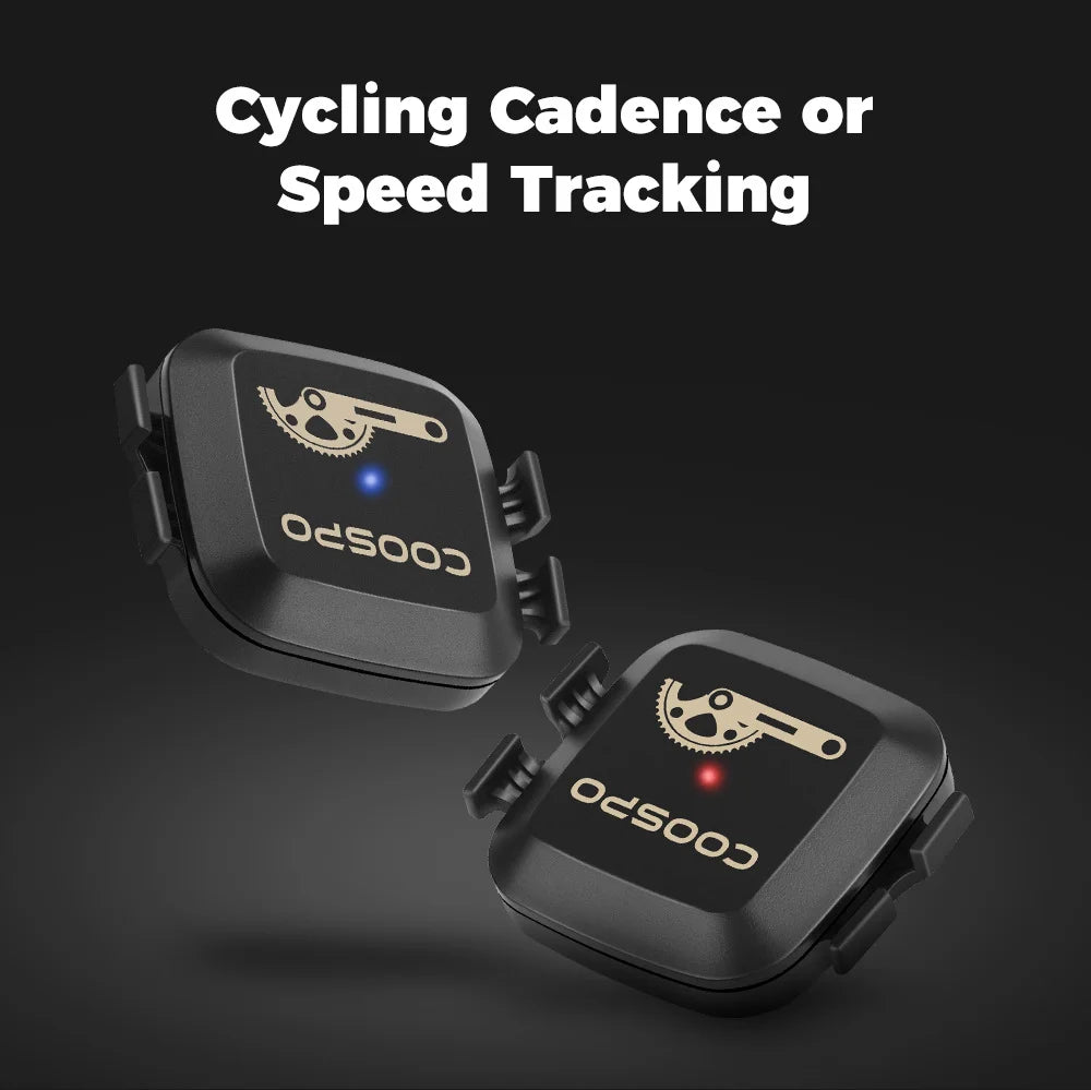 COOSPO BK467 Cadence / Speed Sensor Dual Mode Rpm Monitor Bluetooth 4.0 ANT+ Road Bike For Wahoo Garmin Computer