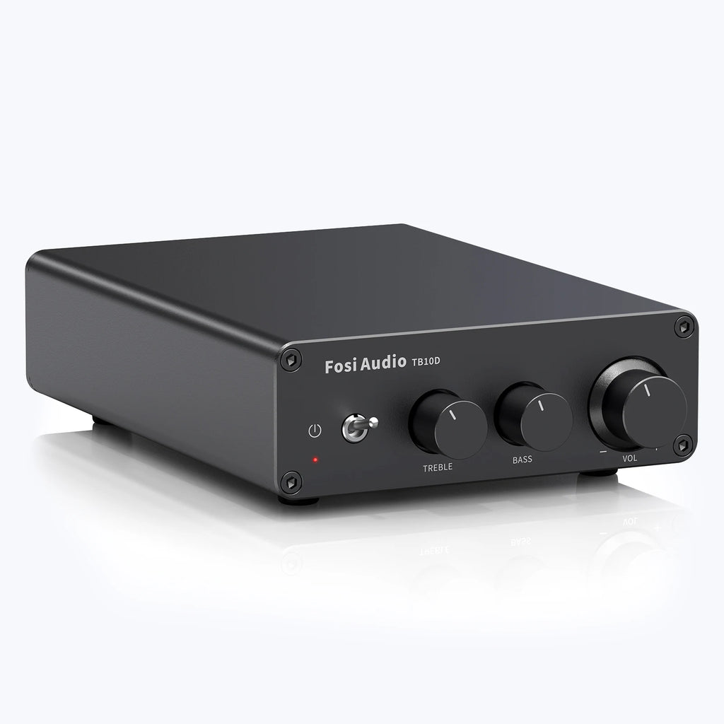 Fosi Audio Upgrade 600W Digtal HiFi Sound Power Amplifier TPA3255 Class D Stereo Amp With Treble & Bass For Home Theater Speaker