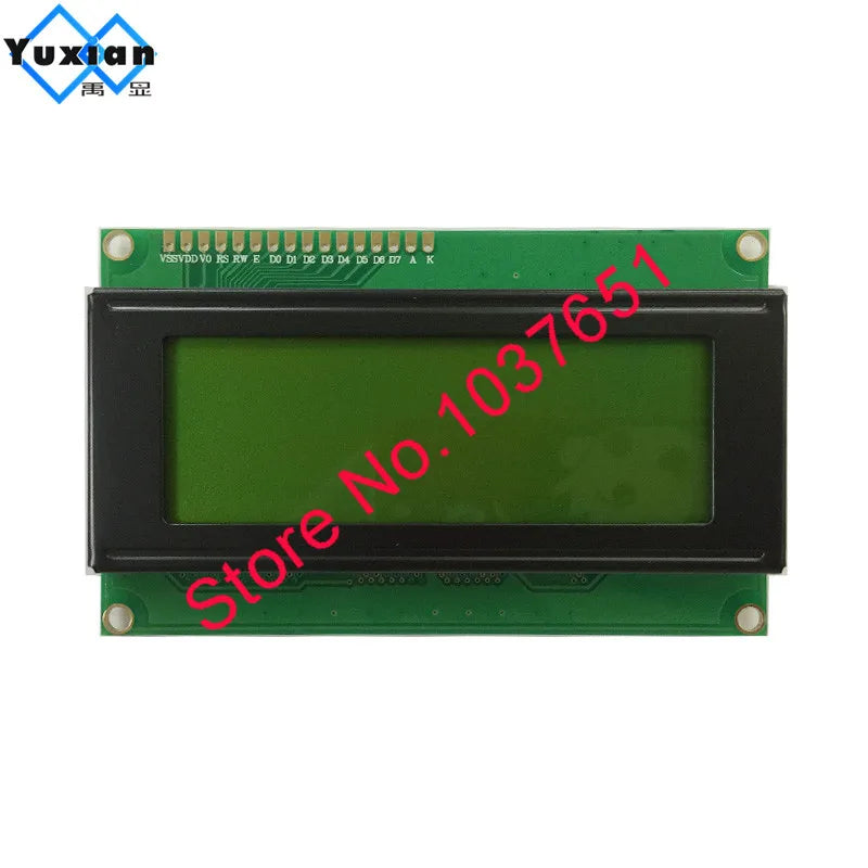 2004A 20x4 IIC I2C LCD Display Blue White Green Screen RGB Backlgiht Black Character 3.3V or 5V 98X60mm