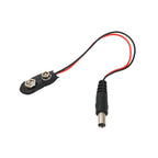 5/10PC Experimental 9V Battery Snap Power Cable to DC 9V Clip Male Line Battery Adapter For Arduino Uno R3 DIY Jack Connector