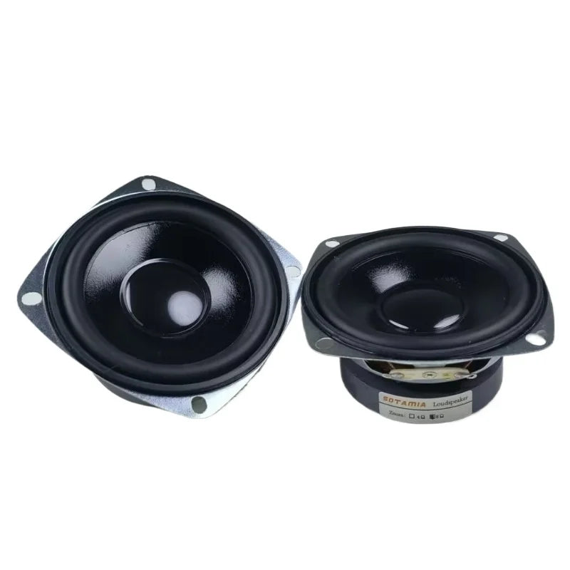 SOTAMIA 2Pcs 3 Inch Waterproof Speaker 8 Ohm 15W Midrange Bass Power Speaker Hifi Loudspeaker Music Sound Audio Home Theater