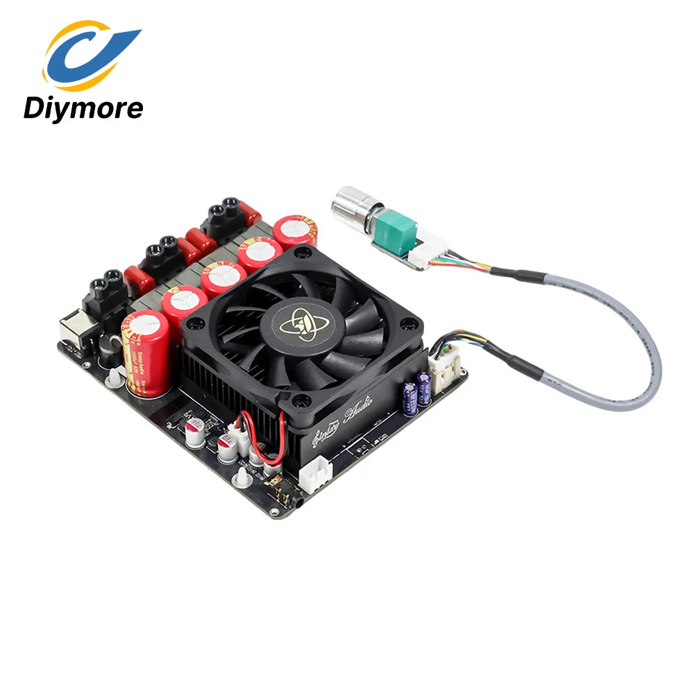 XY-AP1200 Pure Power Amplifier Board Class-D Power Amplifier 600W+600W 2-Channel TPA3255 Amplificador For Hi-Fi Speakers