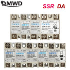 Industrial Solid State Relay SSR DA with Protective Flag SSR-40DA DC control AC Heat sink SSR-10DA SSR-15DA SSR-25DA