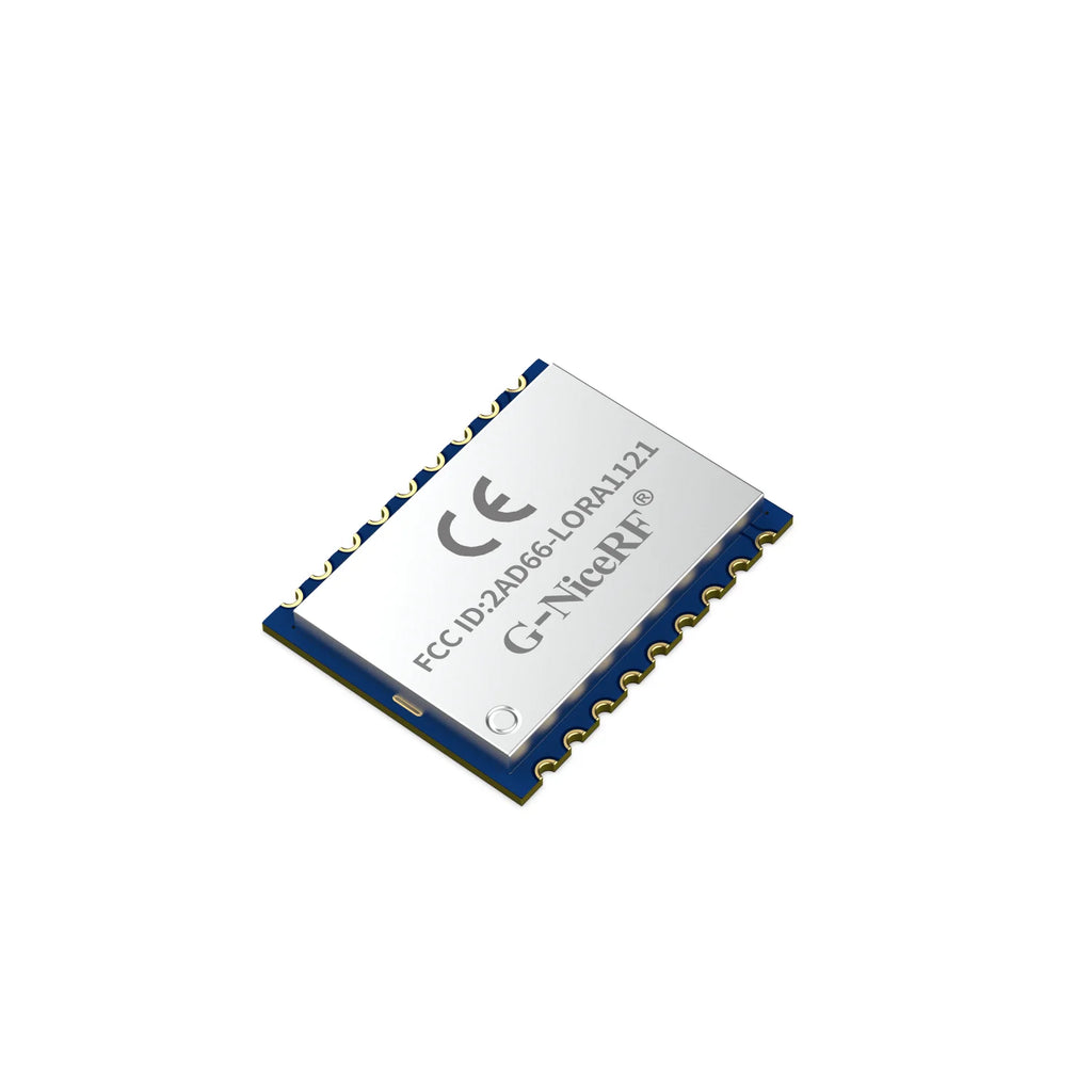 2pc/lot LoRa1121 FCC / CE Certified 5Km Long Distance LR1121 Chip Sub-GHz 2.4GHz S-band Multi-Band LoRa Module