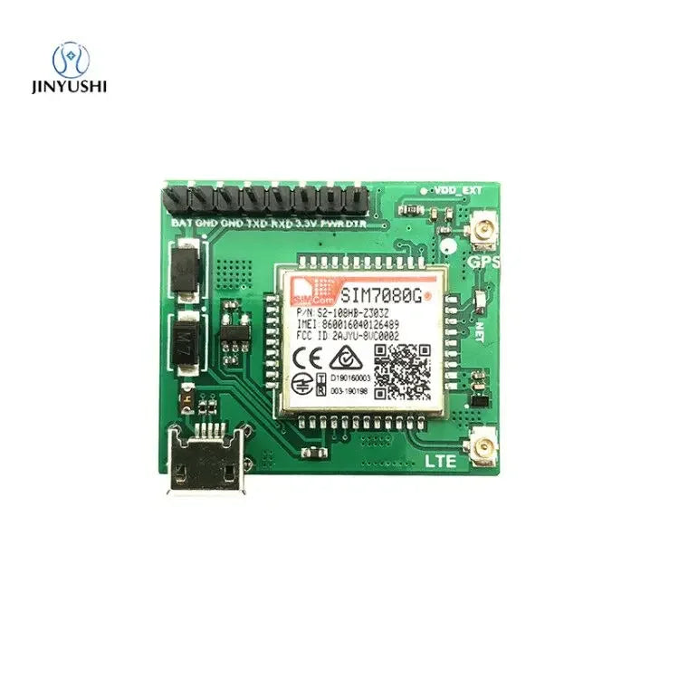 SIMCOM SIM7080G LTE CAT-M NB-IoT Module,NB-IOT SIM7080G Breakout board+4G FPC+gps antenna