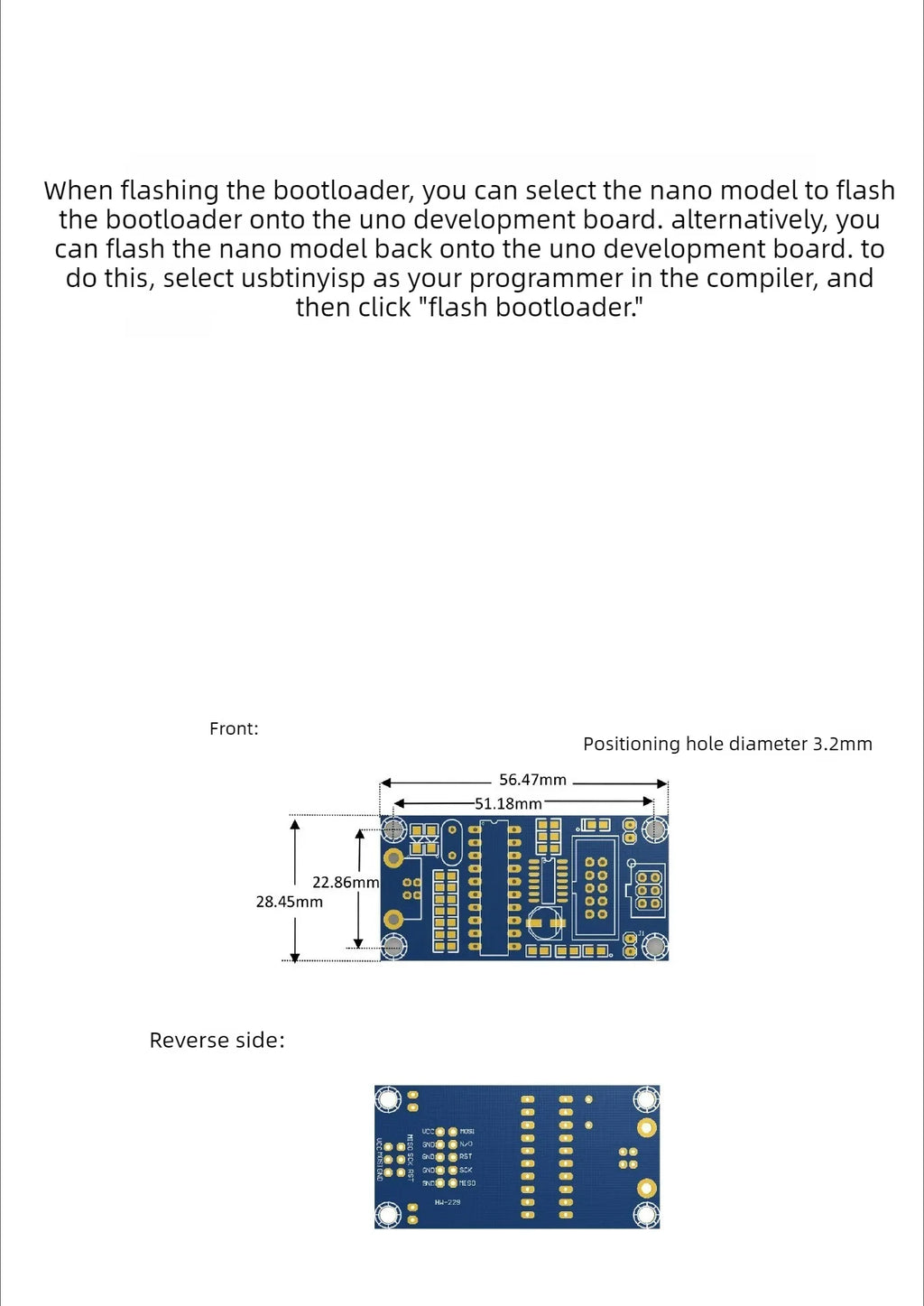 USBtinyISP AVR Programmer Downloader USB Interface for Arduino ATmega ATtiny Microcontroller ISP Flash Burner