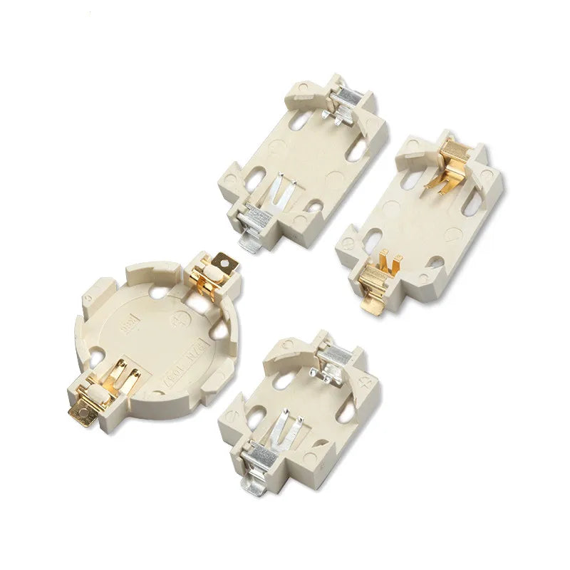 5/10Pcs Button Battery Socket Holder Case CR1220 CR1225 CR2025 CR2032 Coin Cell Battery Storage Organizer Box