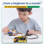 Keyestudio UNO R3 40Project Professional Starter Module Kit with Online Tutorial Compatible with Arduino IDE DIY Electronic Kit