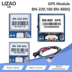 BN‑180 BN‑220 BN‑880Q GPS Module GNSS Receiver Module GPS GLONASS BDS Dual Mode Positioning Module PPS Timing