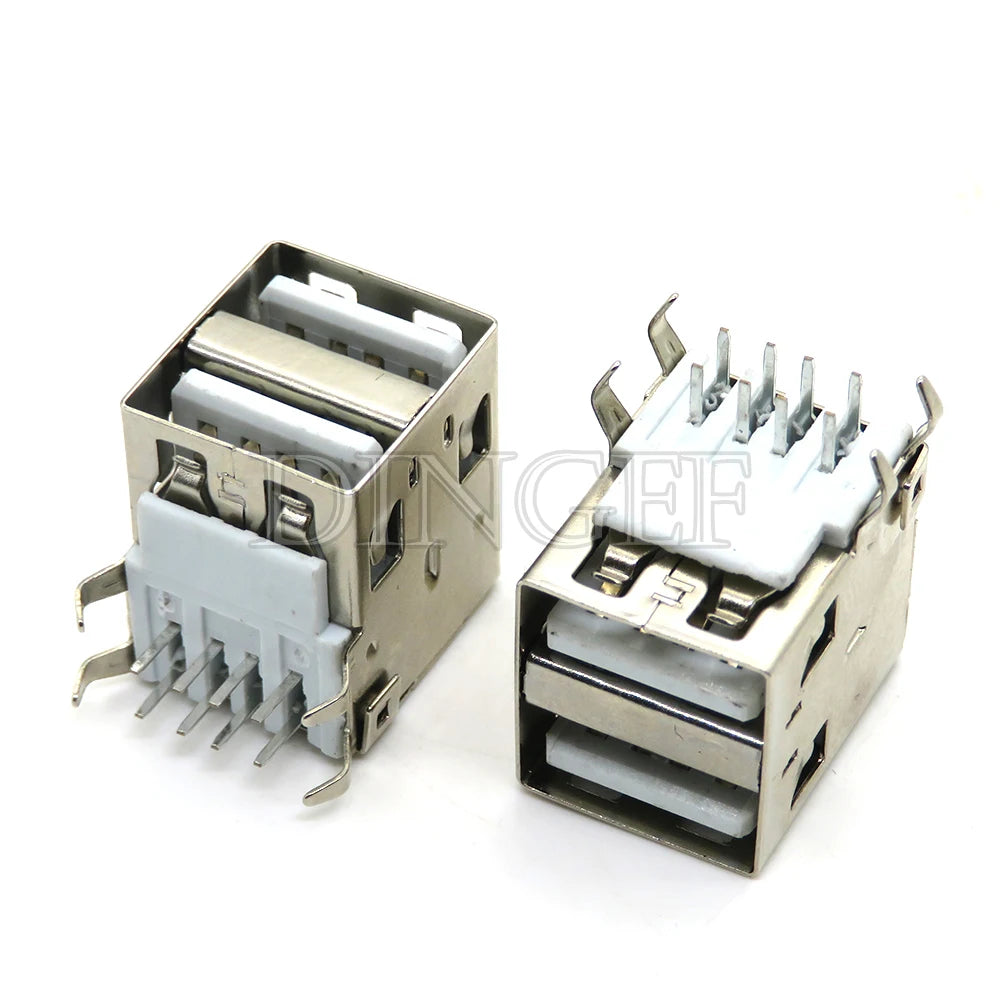 5Pcs USB Type A Standard Port Female Solder Jacks Connector PCB Socket USB-A USB-B type