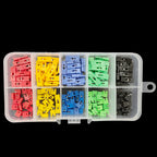 200PCS Jumper Caps Kit 2.54mm Long Handle Circuit Board Short Circuit Cap Pin Blocks for Arduino Raspberry Pi Electronics