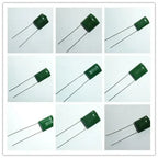 100pcs Mylar Film Capacitor 100V 2A 220pF~0.47uF 5% (2A221J~2A474J) Polyester Film capacitor