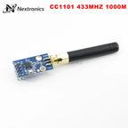 1/3/5/10PCS CC1101 Wireless Module with SMA Antenna Wireless Transceiver Module 315/433/868/915MHz for Arduino