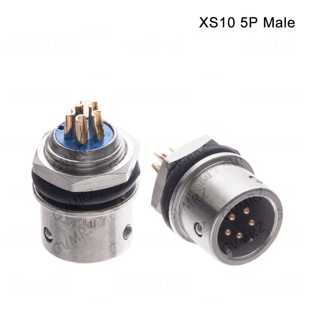 XS10 2PIN 3PIN 4PIN 5PIN Docking Aviation Plug Socket Waterproof Circular Connector