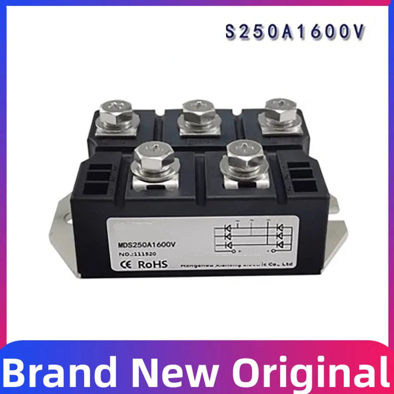 (Type I) Commercial electromagnetic stove MDS100A 150A 160A 200A 250A1600V 2000V 2200V three-phase rectifier bridge module
