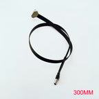 1X TYPEC FPC Flexible Ribbon Cable Male To Male Bidirectional Flexible Ribbon  Carplay Box 75/150/300mmPD Fast Charging 2.0 Data