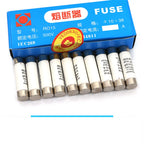 5Pcs 10*38 Fast blow Ceramic Fuse 10x38mm Fuse 500V 0.5A 1A 2A 4A 5A 6A 8A 10A 16A 20A 32A RO15 RT18 RT14