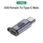 USB C Adapter Type C To Micro To Mini USB Female Converters for IPhone 14 13 Xiaomi Samsung for Lightning Male Charger Adapter