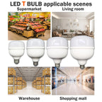 1-5pcs 50W 10W 5000lm Super Bright LED Bulb AC 110V 220V E27 LED Lamp Lampada LED Light Illa Lighting Lamp for Home Livingroom