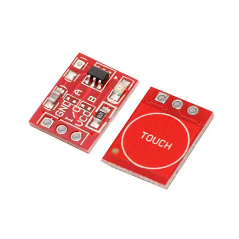 20-1000PCS/LOT NEW TTP223 Touch Button Module Capacitor Type Single Channel Self Locking Touch Switch Sensor for Arduino XCW