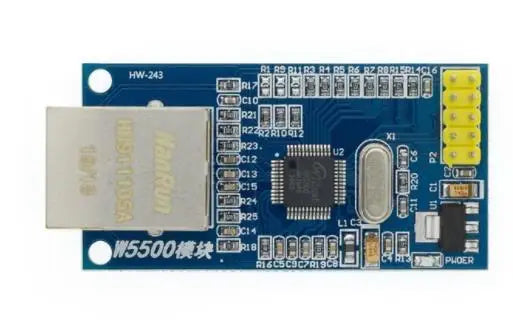 USR-ES1 W5500 Ethernet network module hardware SPI to LAN/ Ethernet TCP / IP 51 / STM32 microcontroller program over W5100