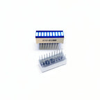 10pcs Multi-Color LED Display Bargraph Light 10 Segments Red Blue Yellow White Green Single Color Battery Level Bar Graph DIY
