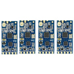 4X HC-12 433Mhz SI4463 Wireless Serial Port Module 1000M Replace Bluetooth HC12