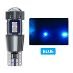 2PCS/10PCS T10 W5W 168 192 LED CANBUS No Error 3030 10SMD High Quality Car Tail Marker Parking Interior Auto Lamp 12V White Red