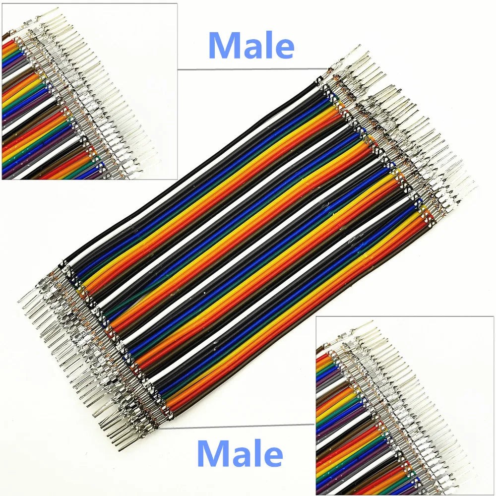 40PIN 20PIN 10PIN Dupont Line Male to Male Female to Female Male to Female No Shell Jumper Wire Dupont Cable for Arduino DIY KIT